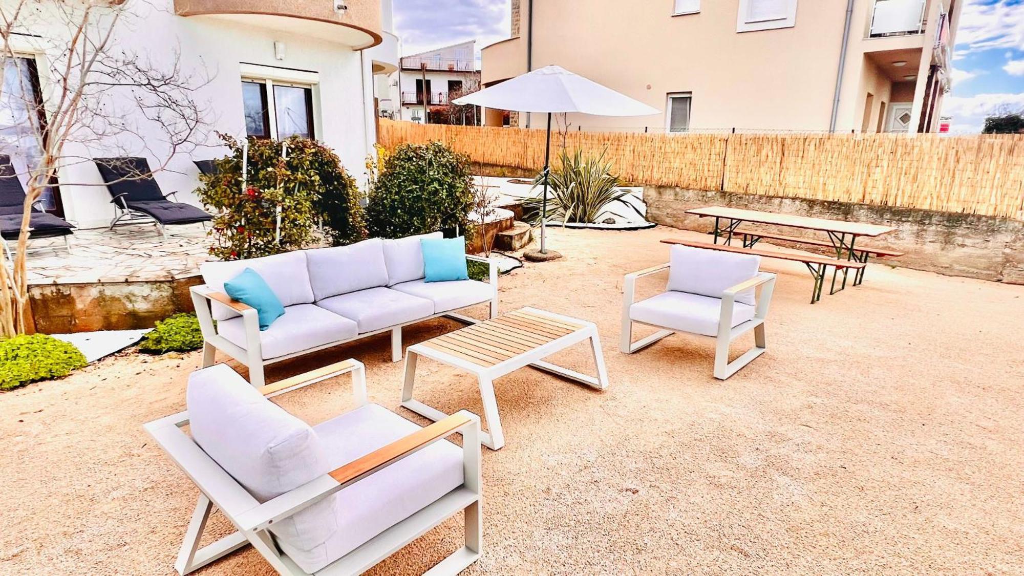 Luxury Beach Apartment W Sunset Sea Views Šibenik Eksteriør bilde